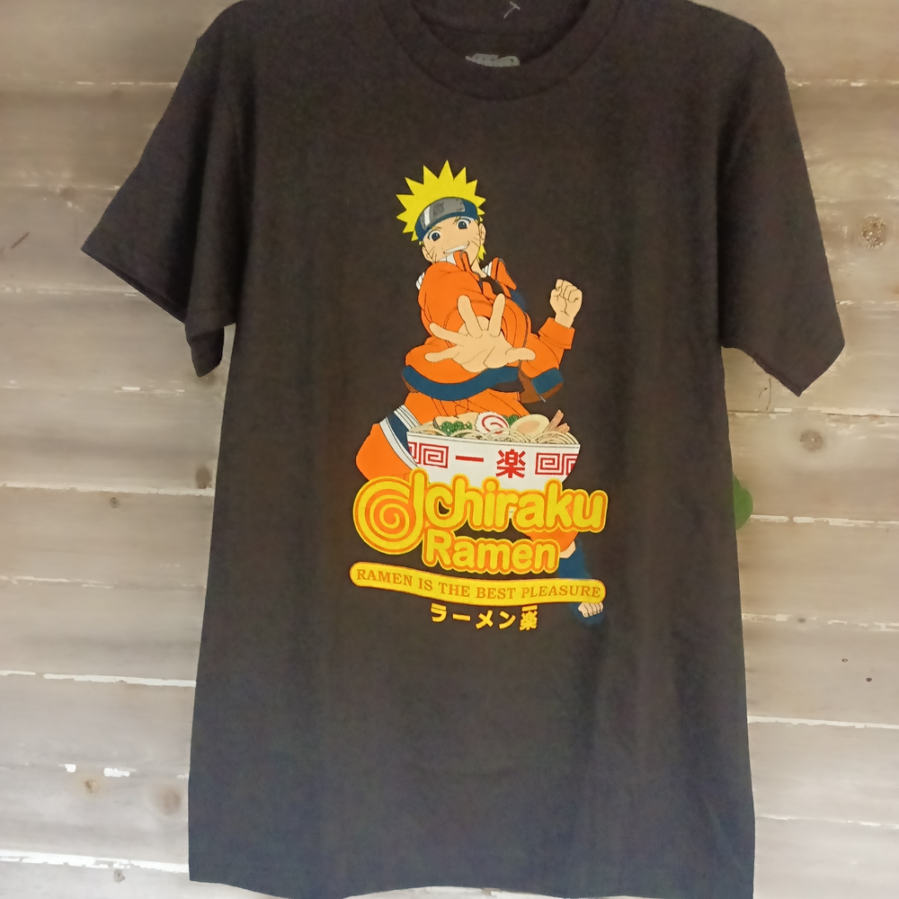Black Short Sleeve Crew Neck Tee